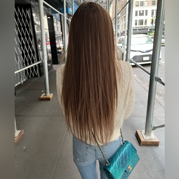 CHANEL MINI MERMAID PATENT FLAP - Picture 13 of 15